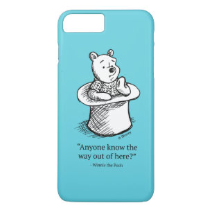 Winnie the Pooh   Anyone Know the Way Out of Here iPhone 8 Plus/7 Plus Case