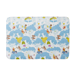 Winnie the Pooh | At the Honey Tree Pattern Bath Mat