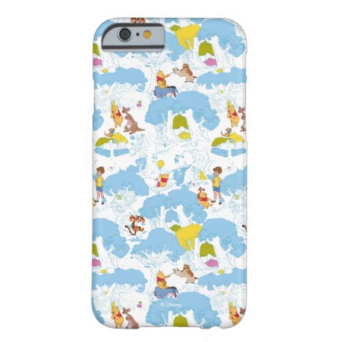 Winnie the Pooh  At the Honey Tree Pattern Barely There iPhone 6 Case