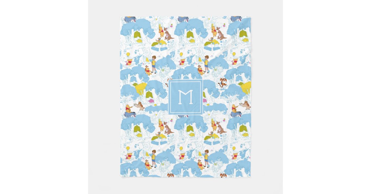 Pooh and Piglet, Boo Pooh Sherpa Blanket, Zazzle