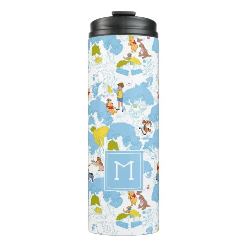 Winnie the Pooh  At the Honey Tree Pattern Thermal Tumbler