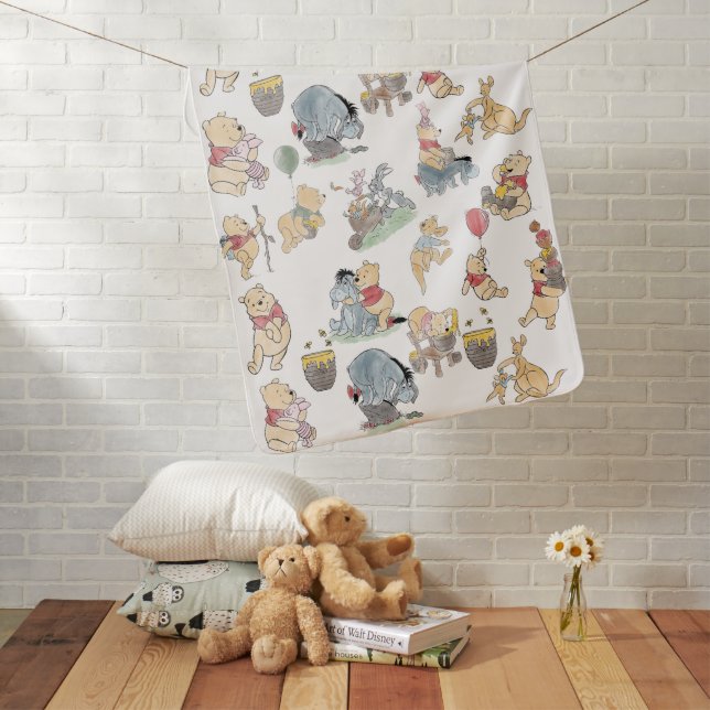 Winnie the Pooh baby blanket (In Situ)