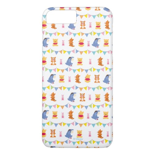 Winnie the Pooh  Baby Party Pattern iPhone 8 Plus7 Plus Case