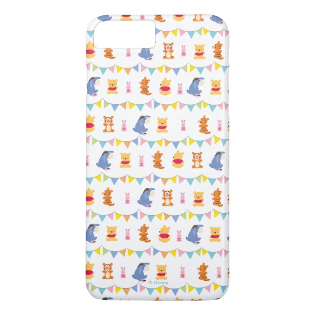 Winnie the Pooh | Baby Party Pattern Case-Mate iPhone Case (Back)