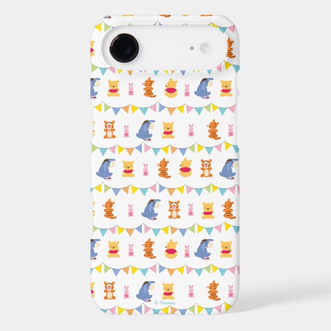 Winnie the Pooh | Baby Party Pattern Case-Mate iPhone Case (Back)