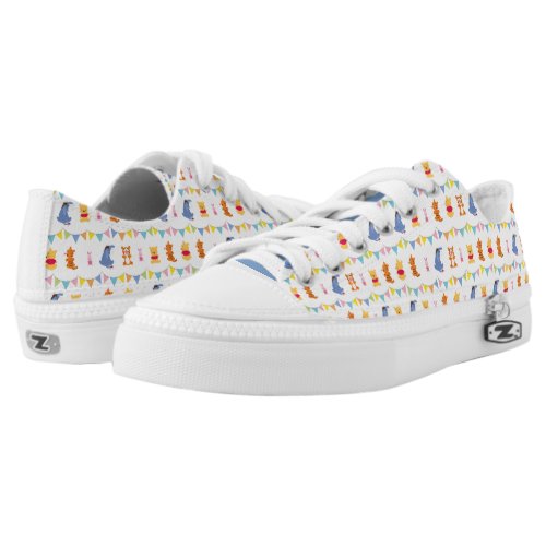 Winnie the Pooh  Baby Party Pattern Low_Top Sneakers
