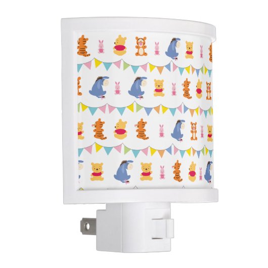 Winnie the Pooh | Baby Party Pattern Night Light (Right)