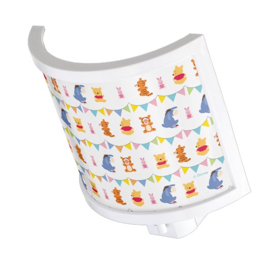 Winnie the Pooh | Baby Party Pattern Night Light (Angled)