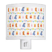 Winnie the Pooh | Baby Party Pattern Night Light (Front)