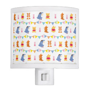 Winnie the Pooh   Baby Party Pattern Night Light