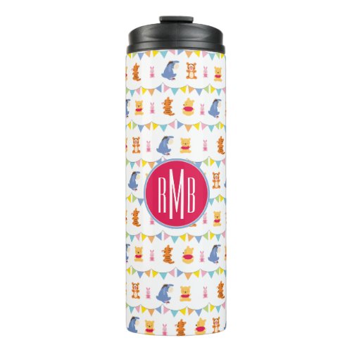 Winnie the Pooh  Baby Party Pattern Thermal Tumbler