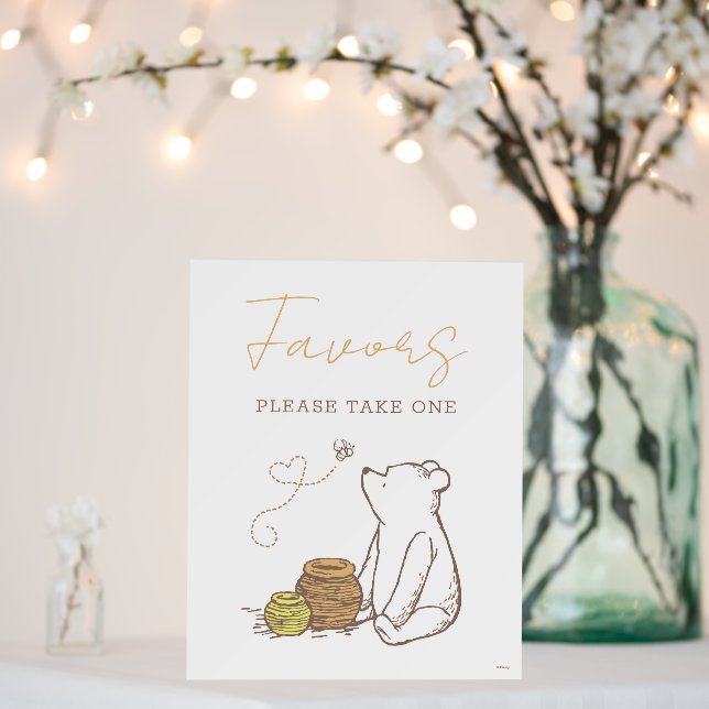 Winnie the Pooh Baby Shower Gift Table Foam Board (In Situ (Wedding))
