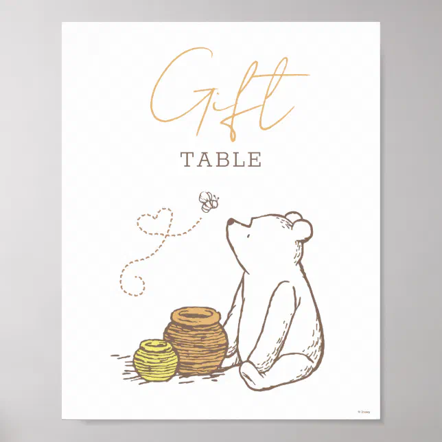 Winnie The Pooh Baby Shower Game Set – Succulent Game With 30 Cards & Wooden Sign, Baby Shower Party Favors