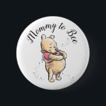 Winnie the Pooh Baby Shower | Mommy to Bee Button<br><div class="desc">Celebrate your baby shower with this sweet Winnie the Pooh "Mommy to Bee" button!</div>
