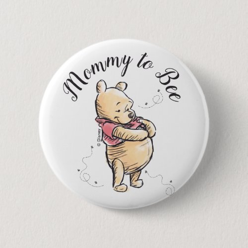 Winnie the Pooh Baby Shower  Mommy to Bee Button