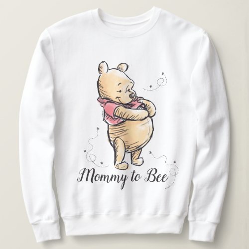 Winnie the Pooh Baby Shower  Mommy to Bee Sweatshirt