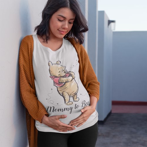 Winnie the Pooh Baby Shower  Mommy to Bee T_Shirt