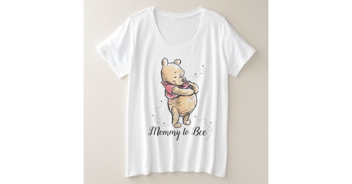 Winnie the Pooh Baby Shower | Mommy to Bee T-Shirt | Zazzle.com
