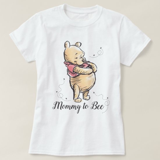 Winnie the Pooh Baby Shower | Mommy to Bee T-Shirt