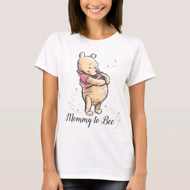 Winnie the Pooh Baby Shower | Mommy to Bee T-Shirt | Zazzle