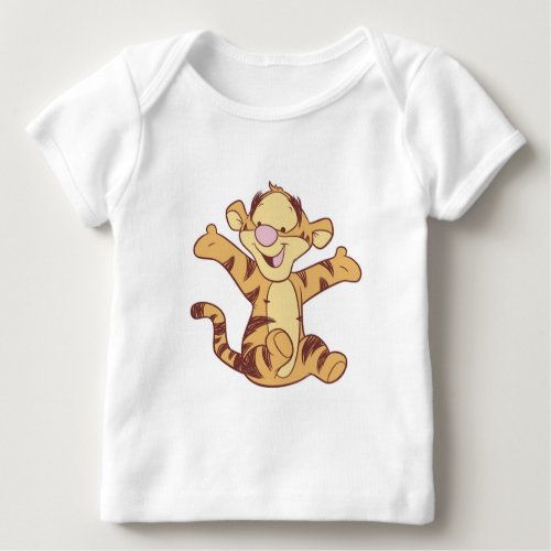 Winnie The Pooh Baby Tigger Sitting Baby T_Shirt