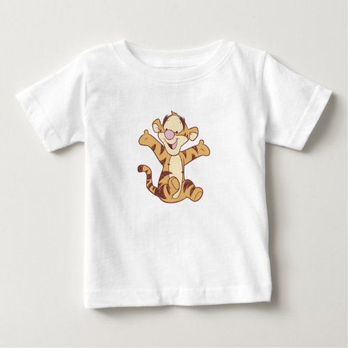 Winnie The Pooh Baby Tigger Sitting Baby T_Shirt