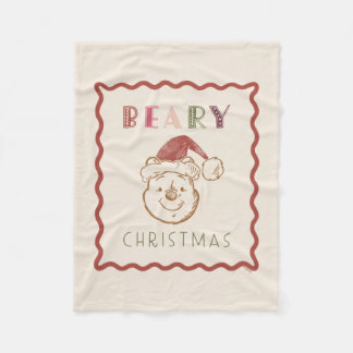 Winnie the Pooh | Beary Christmas Fleece Blanket