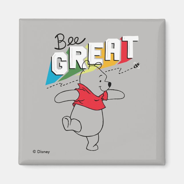 Winnie the Pooh | Bee Great Magnet (Front)