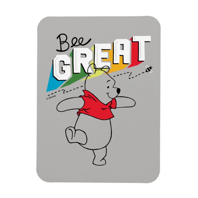 Winnie the Pooh | Bee Great Magnet (Vertical)