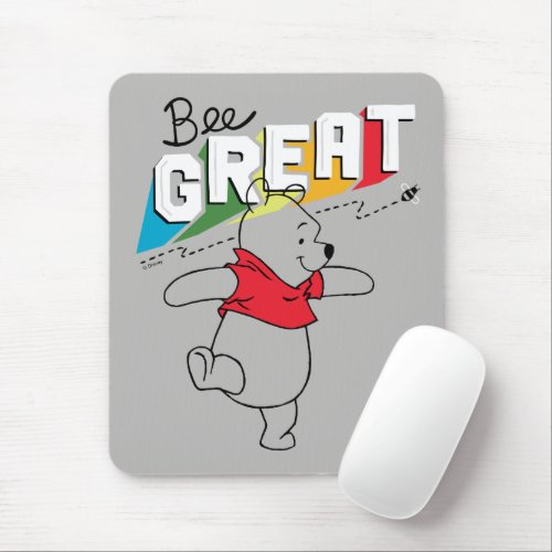Winnie the Pooh  Bee Great Mouse Pad