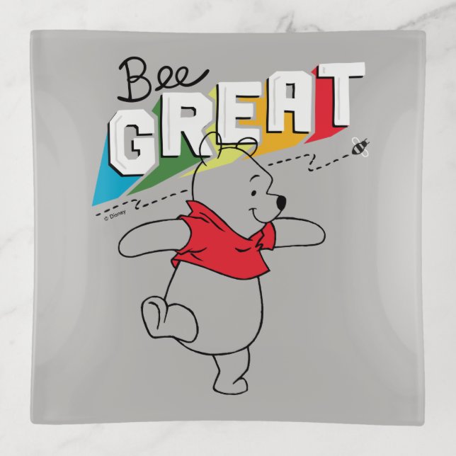 Winnie the Pooh | Bee Great Trinket Tray (Front)