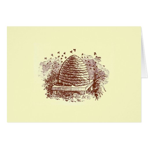 Winnie the Pooh Beehive Card | Zazzle