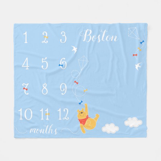winnie the pooh milestone blocks