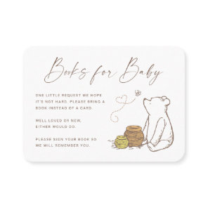 Winnie the Pooh Books for Baby Insert Card