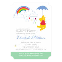 Winnie the Pooh | Boy Baby Shower Card