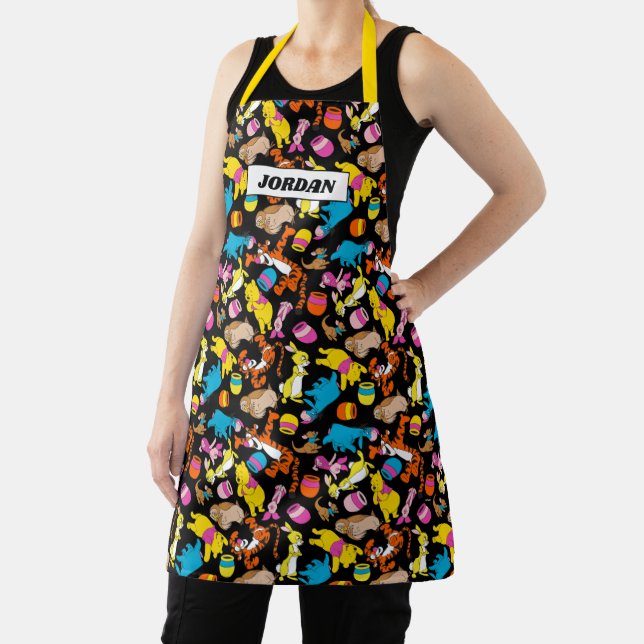 Winnie the Pooh | Bright Friends Pattern Apron (Insitu)