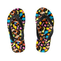 Winnie the Pooh | Bright Friends Pattern Kid's Flip Flops Winnie the Pooh | Bright Friends Pattern Kid's Flip Flops