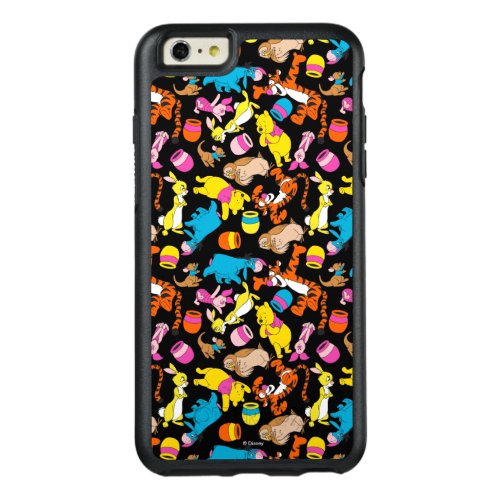 Winnie the Pooh  Bright Friends Pattern OtterBox iPhone 66s Plus Case