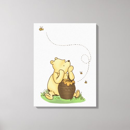 Winnie the Pooh Canvas Print