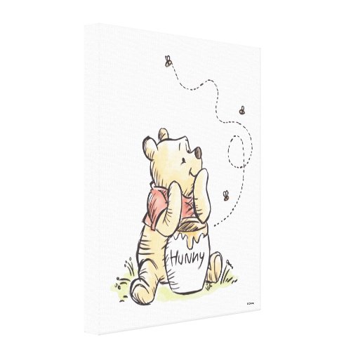 Winnie the Pooh Canvas Print | Zazzle