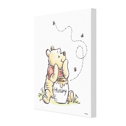 Winnie the Pooh Canvas Print | Zazzle