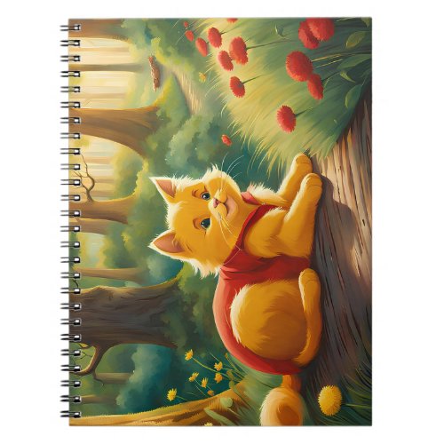 Winnie the Pooh Cat V1 Notebook