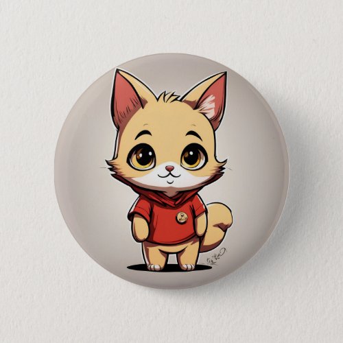 Winnie the Pooh Cat V3 Pin Button