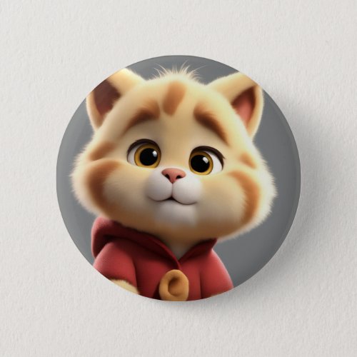 Winnie the Pooh Cat V4 Pin Button