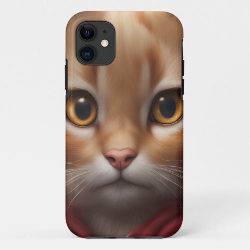 Winnie the Pooh Cat V5 iPhone Case