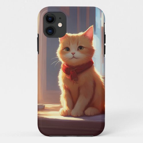 Winnie the Pooh Cat V6 iPhone Case