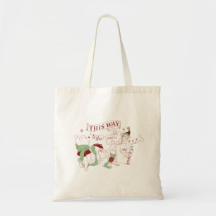 Winnie the Pooh Christmas Graphic Tote Bag