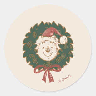 HALLMARK: Winnie the Pooh Christmas Celebration Stickers – Sticker Stash  Outlet