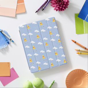 Winnie the Pooh   Cloudy Raindrop Pattern iPad Smart Cover