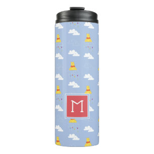 Winnie the Pooh   Cloudy Raindrop Pattern Thermal Tumbler